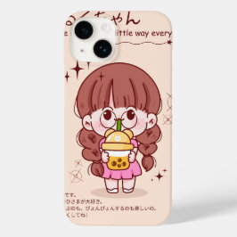 Misoku-chan, Kawaii Case-Mate iPhone 14 Hoesje