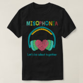 Misophonia Let's Be Silent Together Pullover (Design voorkant)