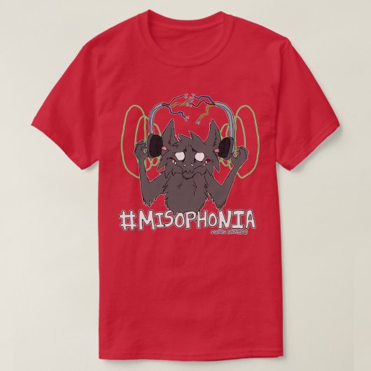 Misophonia T-shirt (Design voorkant)