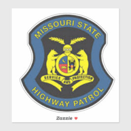 MISOURI STATE HIGHWAY PATROUILLE STICKER