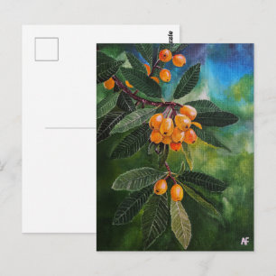 Mispels in april Lente Schilderij door Alfred Fox Briefkaart