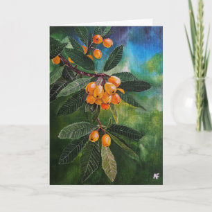 Mispels in april Lente Schilderij door Alfred Fox Kaart