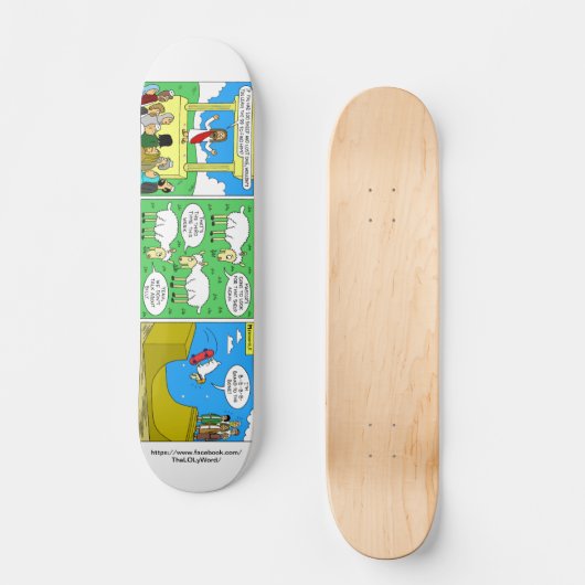 Misplaatste Mongo Mutton Schaats dek Persoonlijk Skateboard (Voorkant)