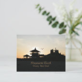 Misquamicut Beach Briefkaart (Staand voorkant)