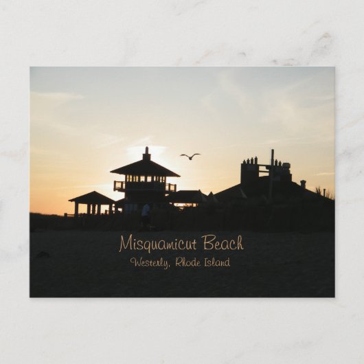 Misquamicut Beach Briefkaart (Voorkant)