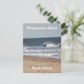 Misquamicut Beach, Rhode Island Briefkaart (Staand voorkant)