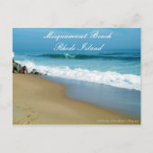 Misquamicut Beach Rhode Island Briefkaart (Voorkant)