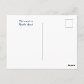 Misquamicut Surf Briefkaart (Achterkant)