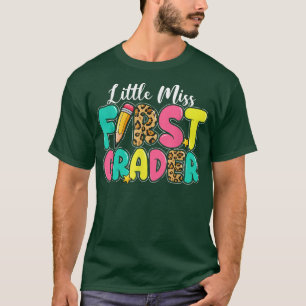 Miss 1st Grade Squad eerste schooldag T-shirt