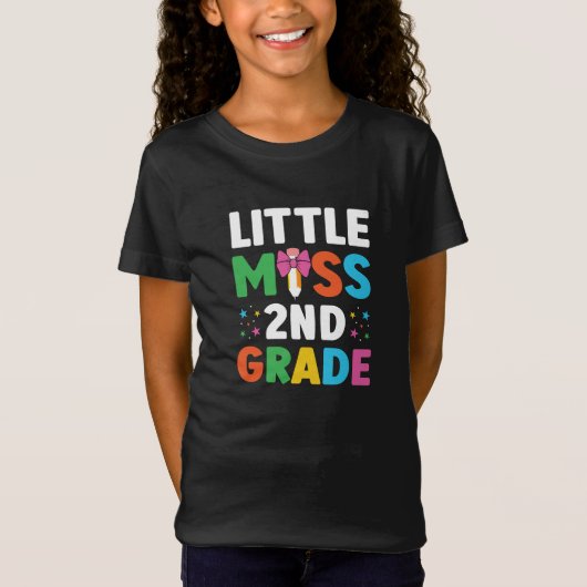Miss 2nd Grade T-shirt (Voorkant)