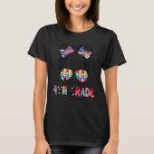 Miss 4e graad terug naar school t-shirt (Voorkant)