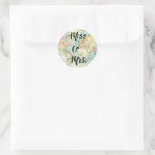 Miss aan mevrouw Vrijgezellenfeest Sticker Envelop (Tas)