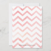 Miss aan Mrs Bridal Shower Uitnodiging (Achterkant)