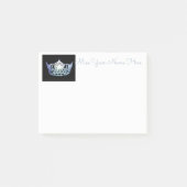 Miss America Baby Blue Crown Post-it-Notes Post-it® Notes (Voorkant)