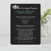 Miss America Blauwgroen Crown Awards Ball Program  (Staand voorkant)