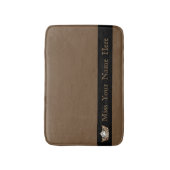 Miss America Brown & Crown Badmat (Voorkant Verticaal)