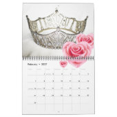 Miss America Crown Calendar Kalender (Feb 2027)