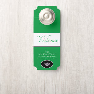 Miss America Crown door Hanger Welkomstnaam