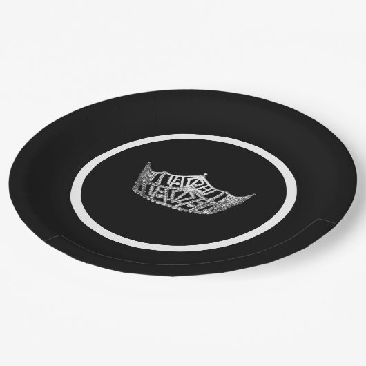 Miss America Crown Pageant Party Paper Bord (Gekanteld)