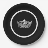Miss America Crown Pageant Party Paper Bord (Voorkant)