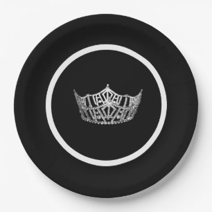Miss America Crown Pageant Party Paper Bord
