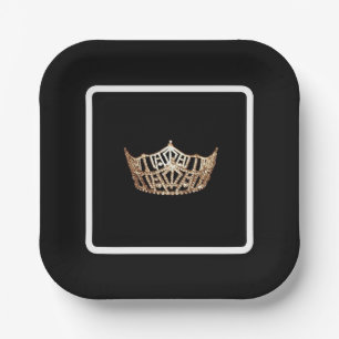 Miss America Crown Pageant Party Paper Bord