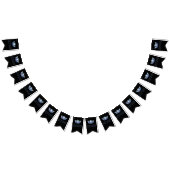 Miss America Crown Party Bunting Banner (Alle)