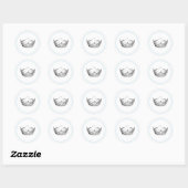 Miss America Crown Stickers (Vel)