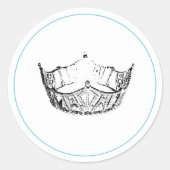 Miss America Crown Stickers (Voorkant)