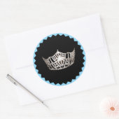Miss America Crown Stickers (Envelop)