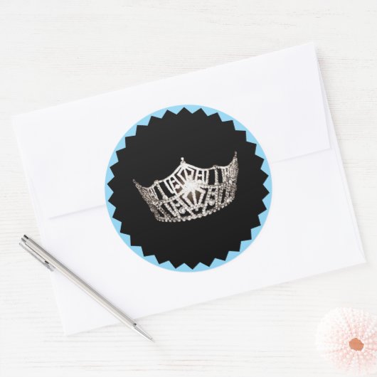 Miss America Crown Stickers (Envelop)
