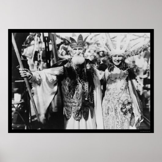 Miss America en Neptune 1922 Poster (Voorkant)