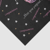 Miss America feliciteert Tissue Paper Tissuepapier (Detail)