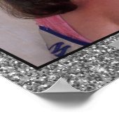 Miss America Glitter Personal Portret Poster (Hoek)