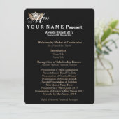 Miss America Gold Crown Awards Brunch Programma Ka Programmakaart (Staand voorkant)