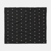 Miss America Gold Crown Fleece Blanket Deken (Voorkant (Horizontaal))