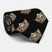 Miss America Gold Crown Mannen Stropdas (Opgerold)