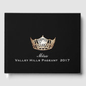 Miss America Gold Crown Pageant gastenboek (Voorkant)