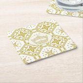 Miss America Kroonkroning Kartonnen Onderzetters (Schuin)