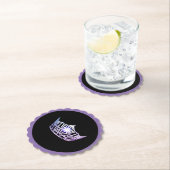 Miss America Lavender Crown Sclpd Paper Onderzette Kartonnen Onderzetters (Insitu)