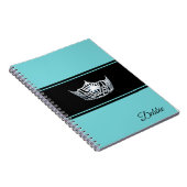 Miss America Notebook Pageant Silver Crown Notitieboek (Rechterzijde)