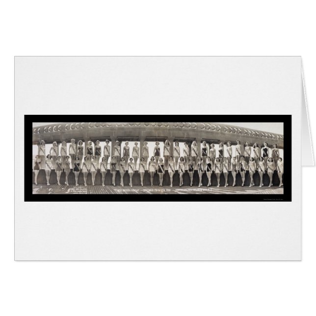 Miss America Pageant Foto 1953 (Voorkant Horizontaal)
