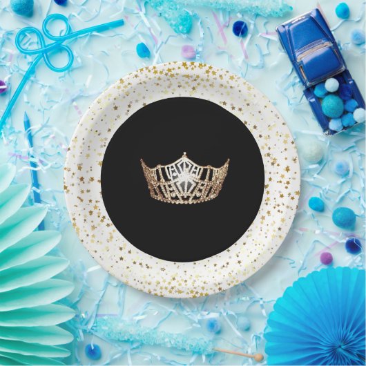 Miss America Pageant Party Papieren Borden-sterren Papieren Bordje (Feest)