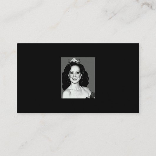 Miss America Photo Visitekaartjes (Voorkant)