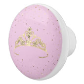 Miss America Princess Crown Ceramic Cabinet Knob Keramische Knop (Rechts)