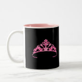 Miss America Rodeo stijl Roze Pageant Crown Mok (Links)
