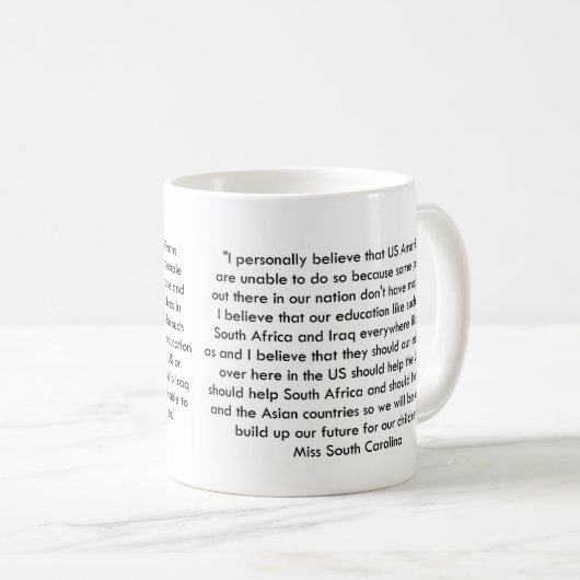 Miss America SC-Mok Koffiemok (Voorkant rechts)