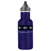 Miss America Silver-Blu Crown Pexagon Waterfles (Links)