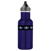 Miss America Silver-Blu Crown Pexagon Waterfles Waterfles (Rechts)