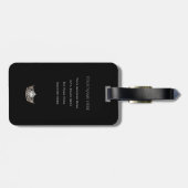 Miss America Silver Crown Bagagelabel-verticaal Bagagelabel (Achterkant horizontaal)